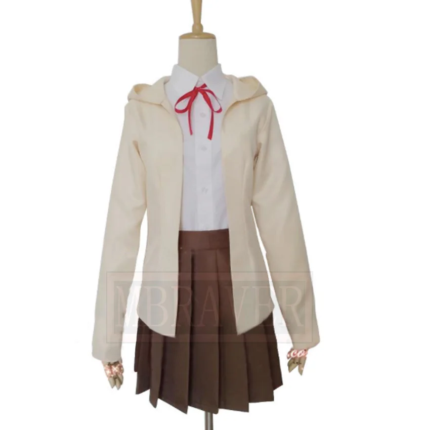 Школьная Униформа Nanami ChiaKi из Danganronpa 3 Side: Despair костюм для косплея |