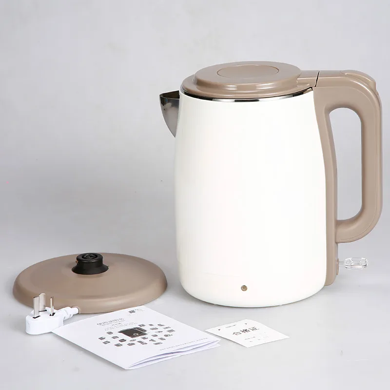 

Electric kettle boiling water pot 304 stainless steel household insulation 1.5L
