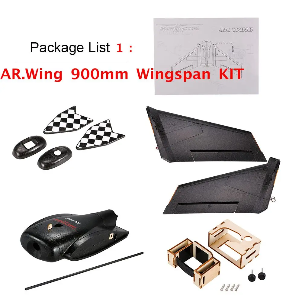 AR. Wing 900 мм размах крыльев EPP FPV летающее крыло фиксированное крыло RC самолет комплект RC модель самолета игрушки