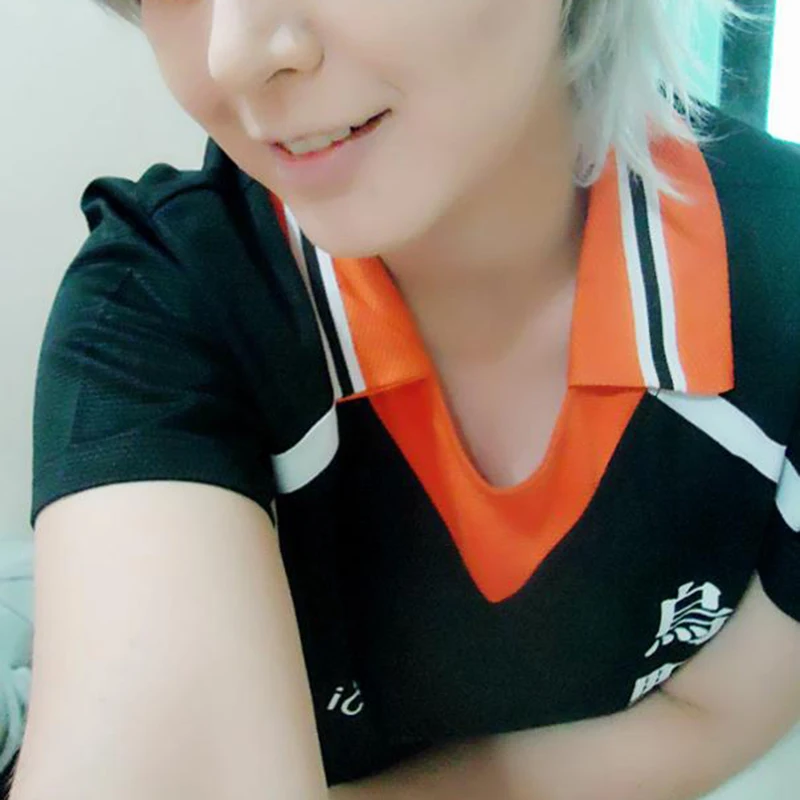 Аниме Haikyuu костюм для косплея школьная волейбольная команда Хината Джерси Karasuno