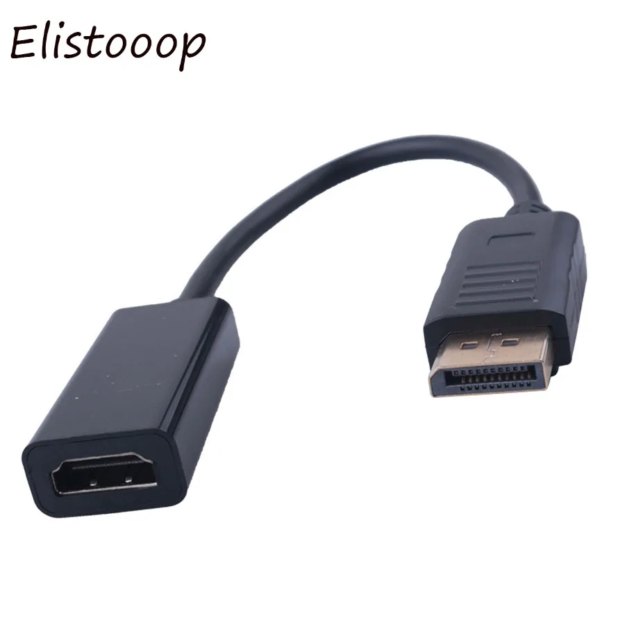 Elistooop для HP/DELL ноутбук ПК папа к женскому Кабель DP HDMI порт дисплея 1080P адаптер