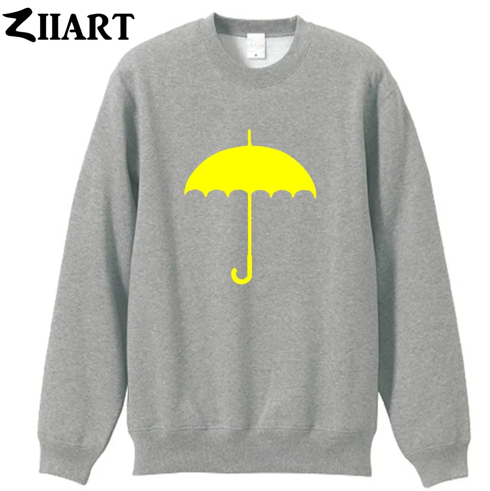Желтый зонт HIMYM одежда для пар мужская хлопковая флисовая толстовка мальчиков