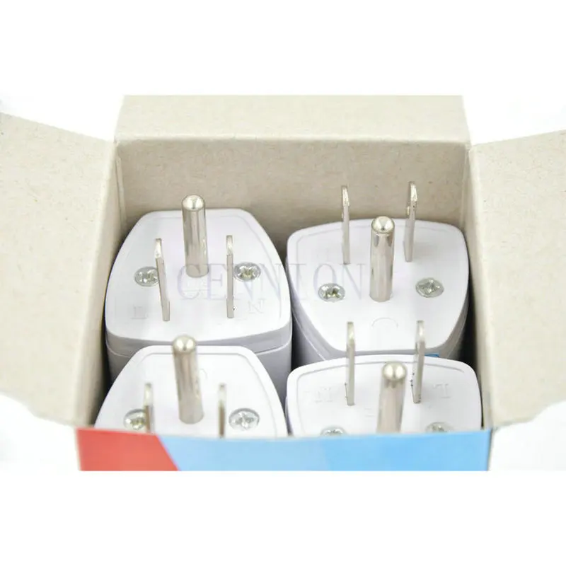 20 шт. Бесплатная почтовая вилка переменного тока для ЕС Великобритании Австралии