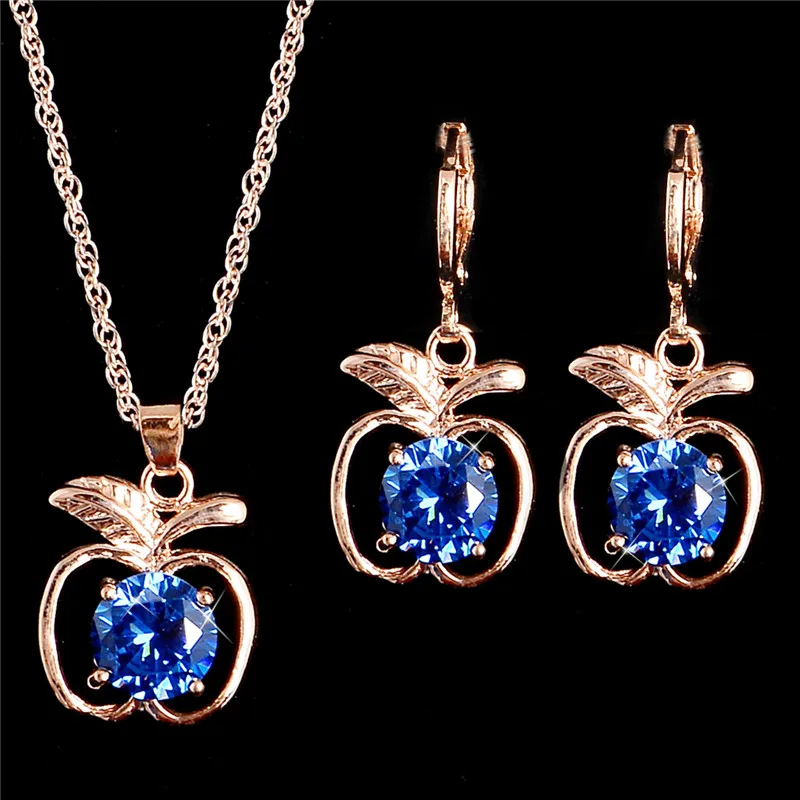 Фирменные женские модные ювелирные изделия topkeep для девочек в форме яблока