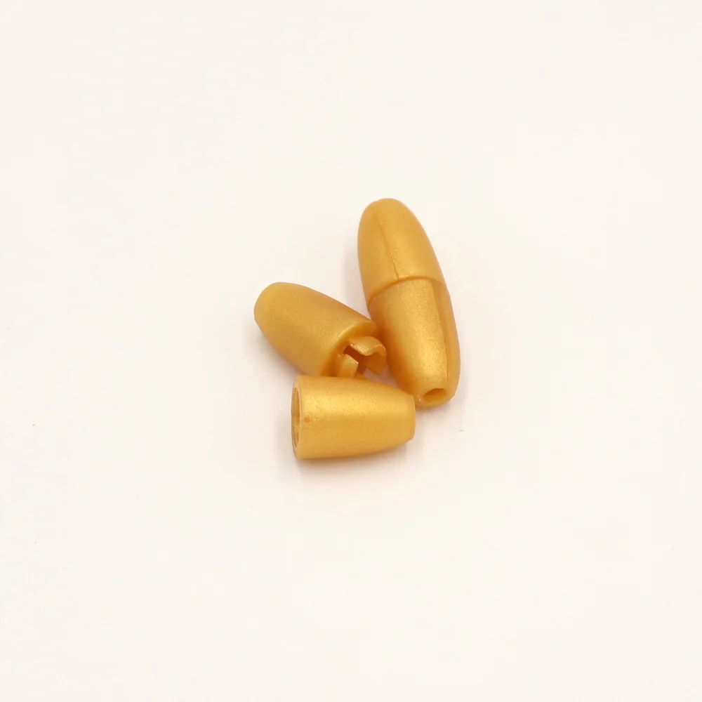 Gold TYRY. HU, 200 шт., разъемные пластиковые серебряные застежки, безопасные золотые браслеты с омаром, застежка-крючок для детского изготовления ювелирных изделий, ожерелье, сделай сам - Цвет: Gold