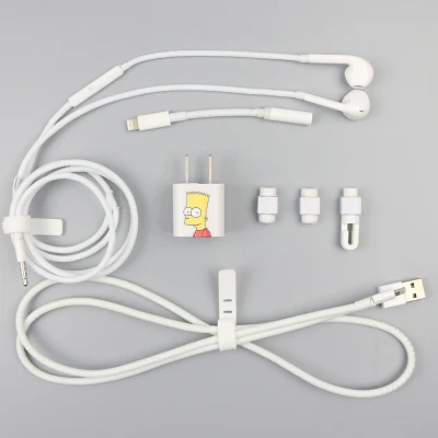 Модный кабель для защиты от скручивания кабеля USB зарядки и передачи данных