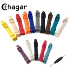 19 мм 20 мм водонепроницаемый прочный резиновый ремешок для часов, силиконовый ремешок для часов, браслет для женщин и мужчин, аксессуары для наручных часов