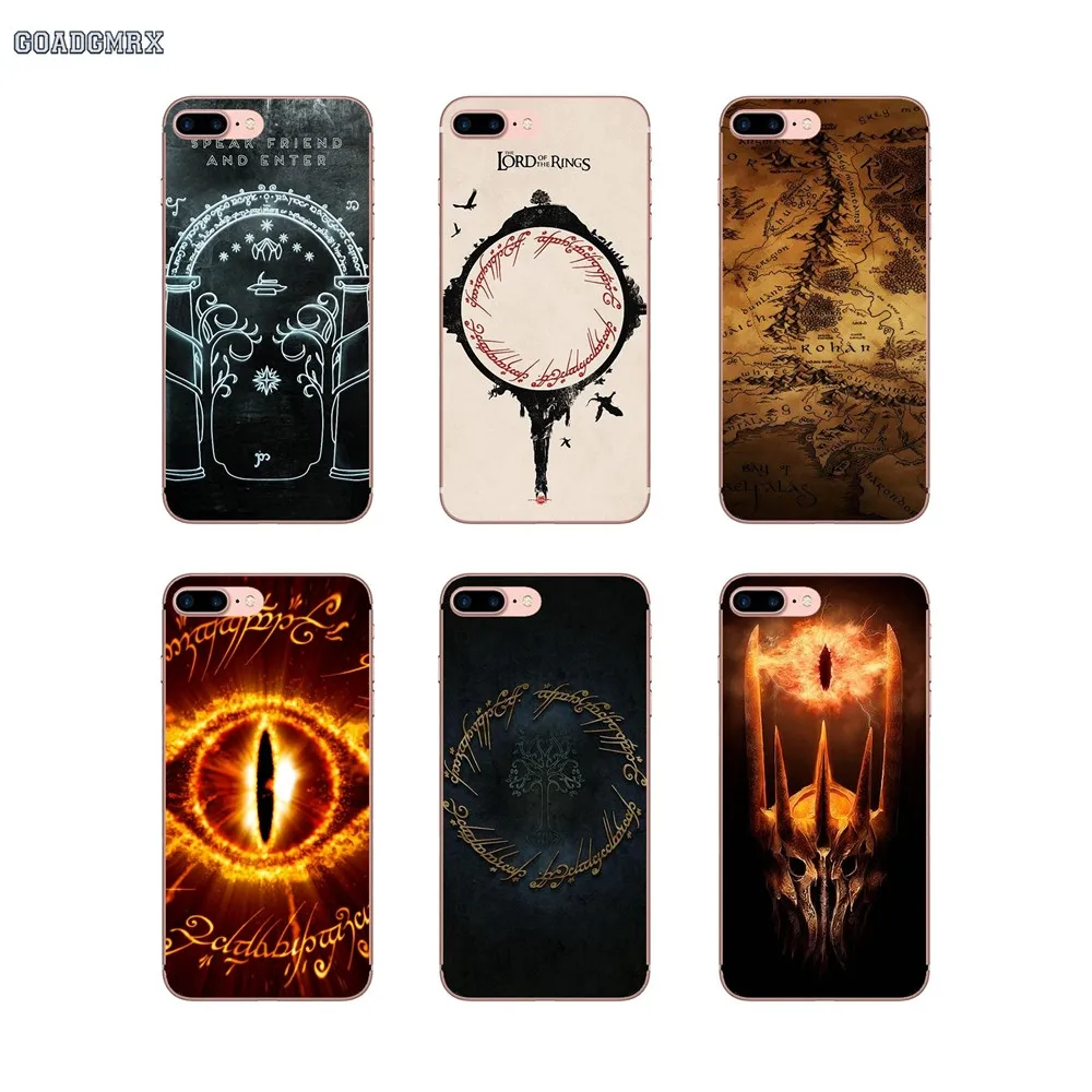 Властелин колец Хоббит мягкие прозрачные чехлы Чехлы для iPhone 6 6S 7 8 Plus X XS MAX XR 4 4S 5 5S