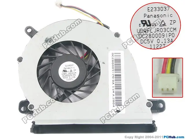 

UDQFLJR03CCM Server Laptop Fan DC 5V 0.13A