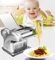 electric noodle press machine electric noodle making machinepasta makernoodle cutting machinedough roller for home use