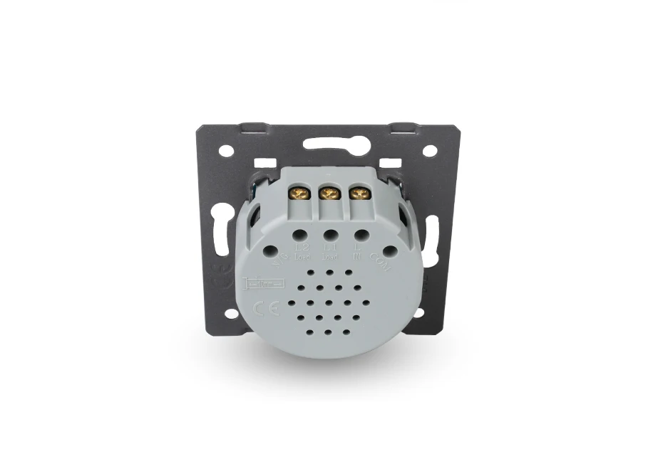 LIVOLO ЕС стандарт, AC 220~ 250 В основание настенного света ZigBee сенсорный выключатель, 2 банды 1Way умный переключатель, VL-C702Z