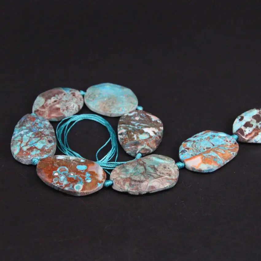 Бусины россыпью из голубого натурального нефрита 15 5 Дюймов необработанные Агаты