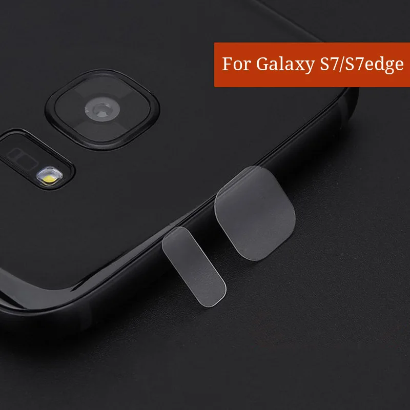 Для Samsung Galaxy S7 / S6 S7edge S8 + гибкое закаленное стекло для объектива камеры и вспышки