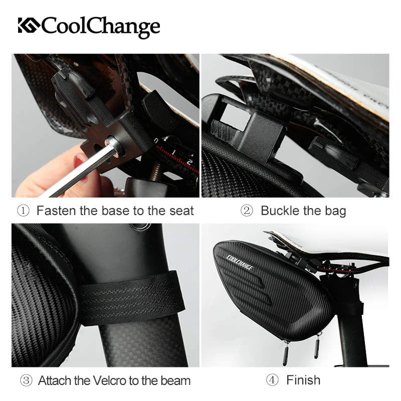 Водонепроницаемая задняя Сумка CoolChange для горного велосипеда велосипедное седло