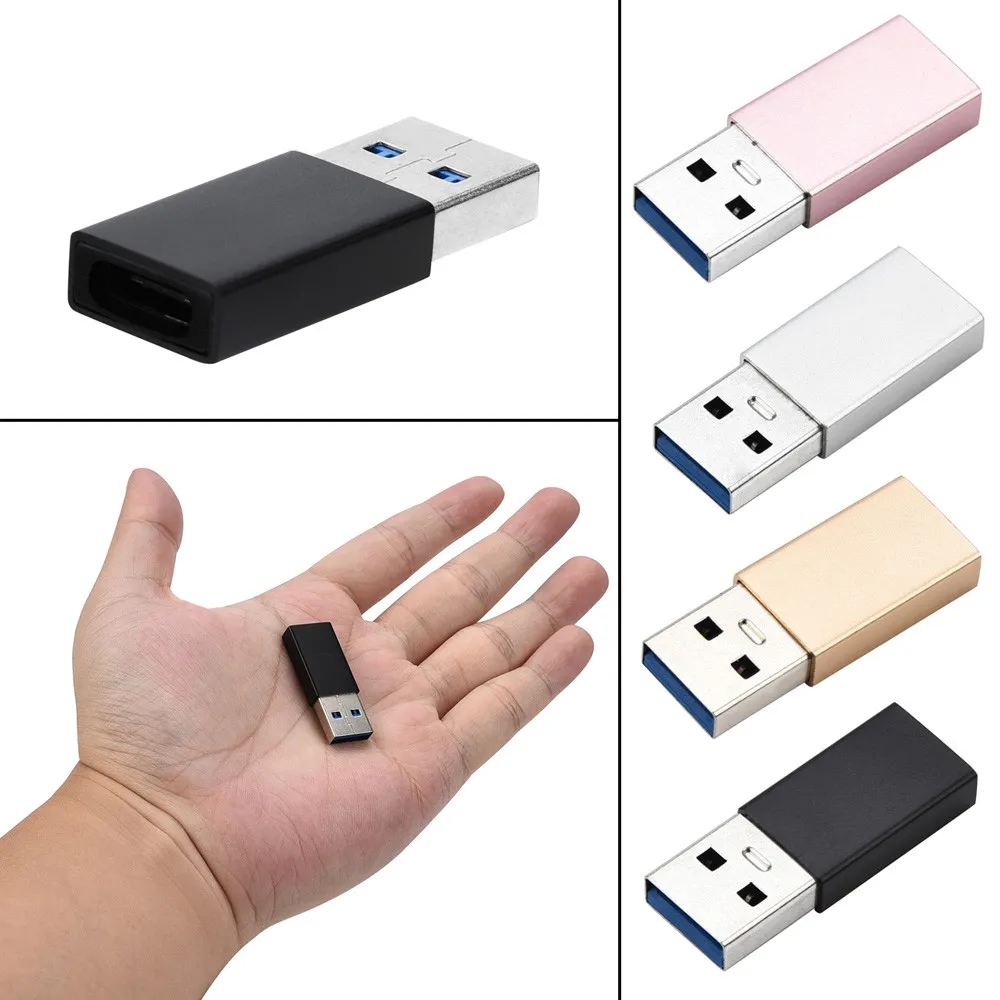 Высокое качество конвертер адаптер USB C к Тип гнездо 3 0 Мужской Разъем l1027 #2| |
