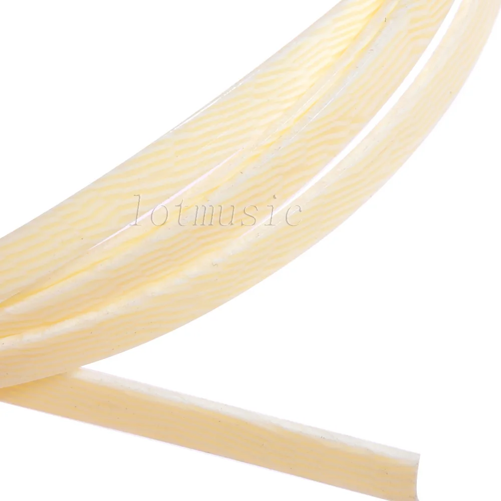 Саржевый узор целлулоидный 5 футовый гитарный переплет толщиной 10x1 мм|guitar binding