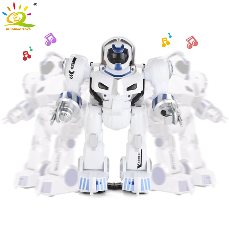 HUIQIBAO TOYS - Управляемый деформирующийся танцующий робот на пульте, электрический игрушечный человекоподобный интеллектуальный робот для детей в подарок.