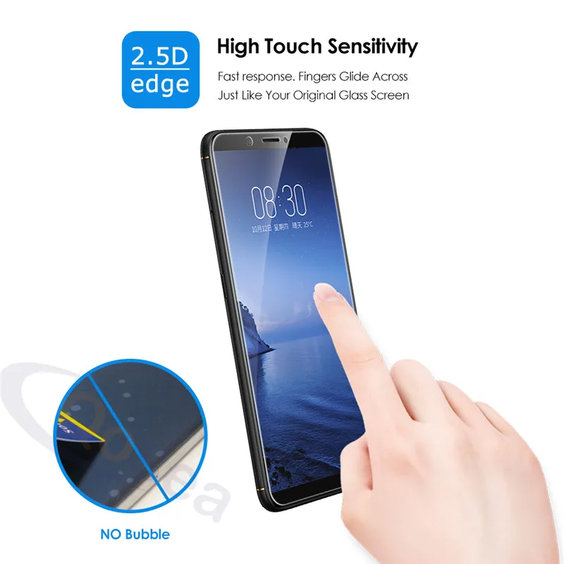 Qosea Premium For Nubia N3 Screen Protector 9H 2.5D Ultra-thin Explosion-proof Protective Film ZTE Tempered Glass | Мобильные
