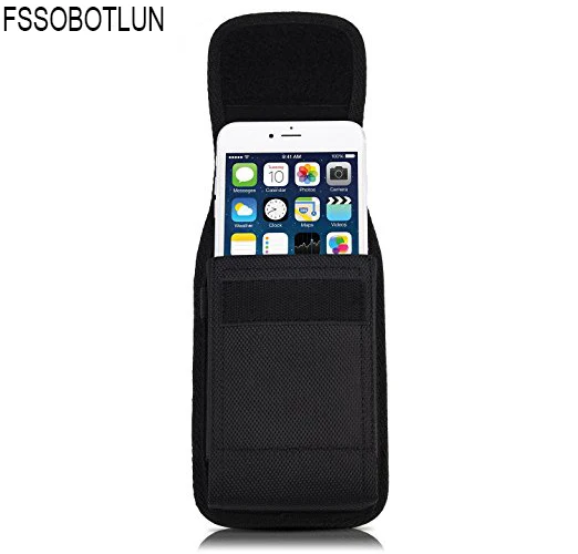 FSSOBOTLUN для Oukitel U7 Plus кобура 5 дюйма нейлоновый чехол с карабином K10000/K6000/U10/U7 Pro|belt