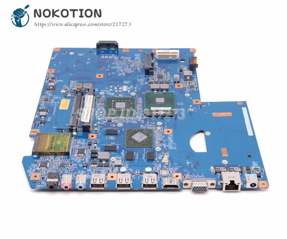 Материнская плата NOKOTION для ноутбука Acer aspire 7736 7736Z HD4650 1 ГБ MBPPM01001 Xperia q701001 488.4fx04. 011