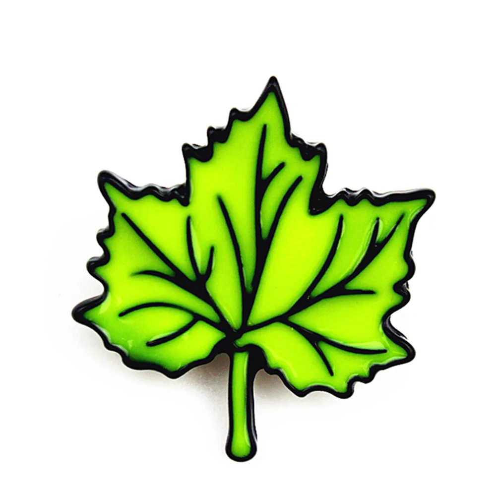 Заколки для волос Timlee X261 модная мультяшная симпатичная брошка в виде кленового