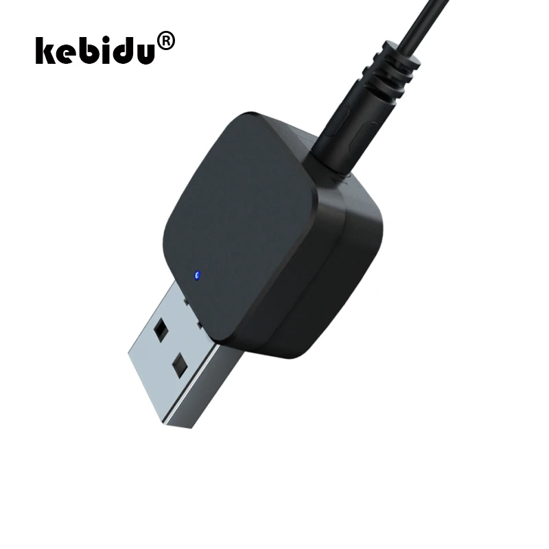 Kebidu Bluetooth V5.0 USB беспроводной приемник передатчики аудио музыка стерео адаптер