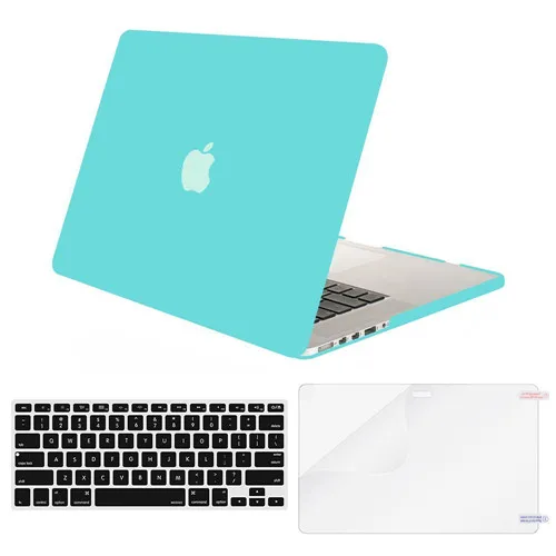 MOSISO ноутбук матовая поверхность чехол для ноутбука Macbook Air 13 Pro 13 retina A1502 выпуск 2013 Тетрадь заменить для переноски Чехол - Цвет: Hot Blue