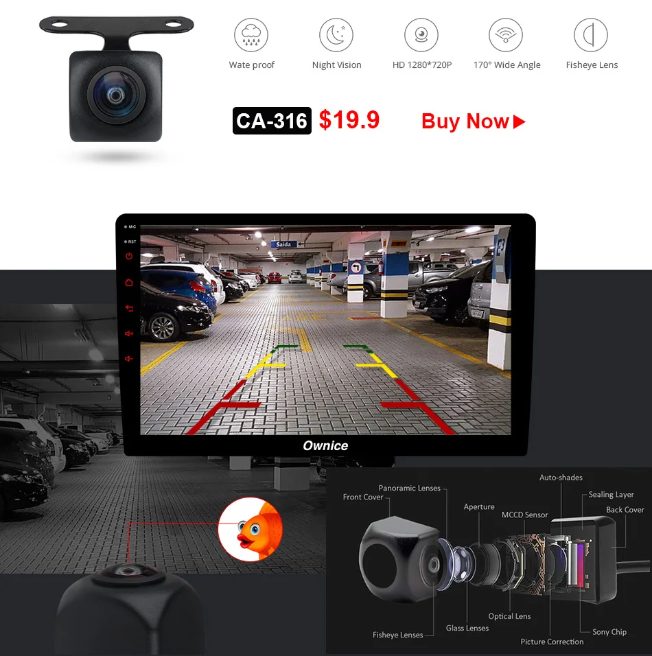 Ownice 10,1 дюймов Android9.0 k3 k5 k6 автомобильный DVD 4G LTE 360 панорама DSP SPDIF для JAC S2~ gps Navi Радио Восьмиядерный 4G+ 64G