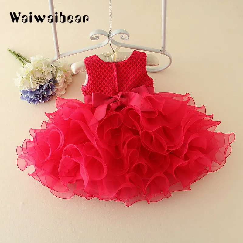Fancy Kids Unicorn Dress for Girls Embroidery Flower Ball Gown Baby Girl Princess Dresses For Party Costumes | Детская одежда и