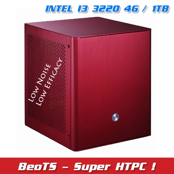 Горячая мини ПК супер HTPC Intel B75 I3 3220 1 ТБ HDD 4G память ультра Низкая эффективность|i3