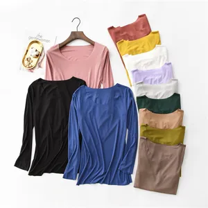 Футболка женская хлопковая в рубчик, полосатый топ в стиле Харадзюку, корейский Топ с длинным рукавом, весна 2020