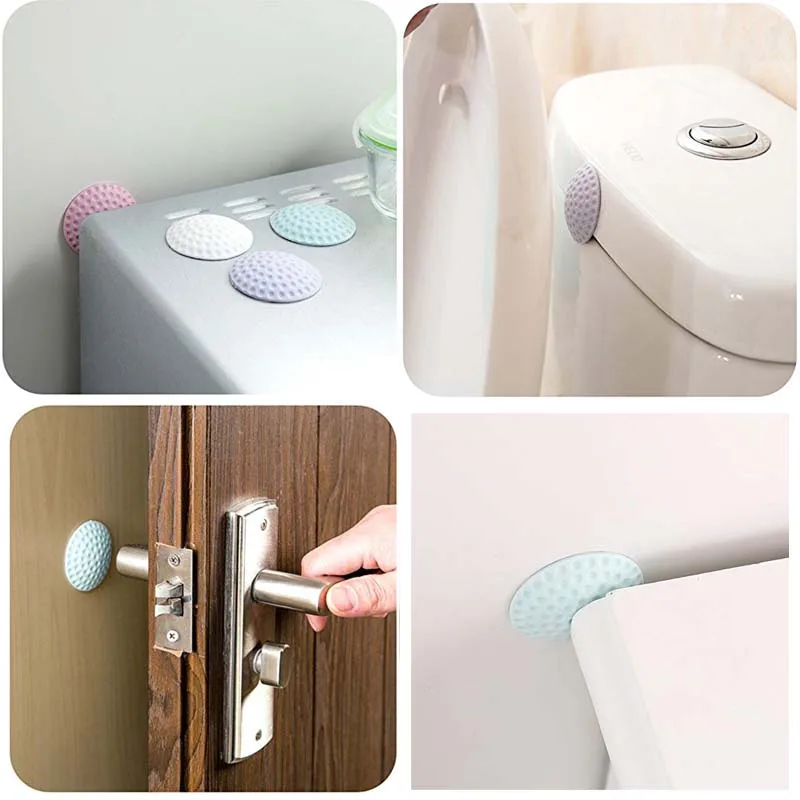 2 шт. утолщенные бесшумные накладки на дверные ручки|Дверные ограничители| |