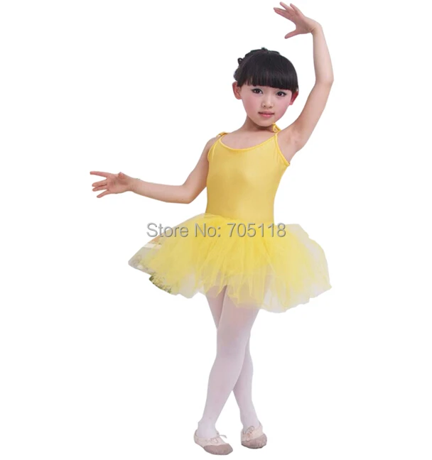 Детское платье с фатиновой юбкой для занятий танцами детское девочек одежда