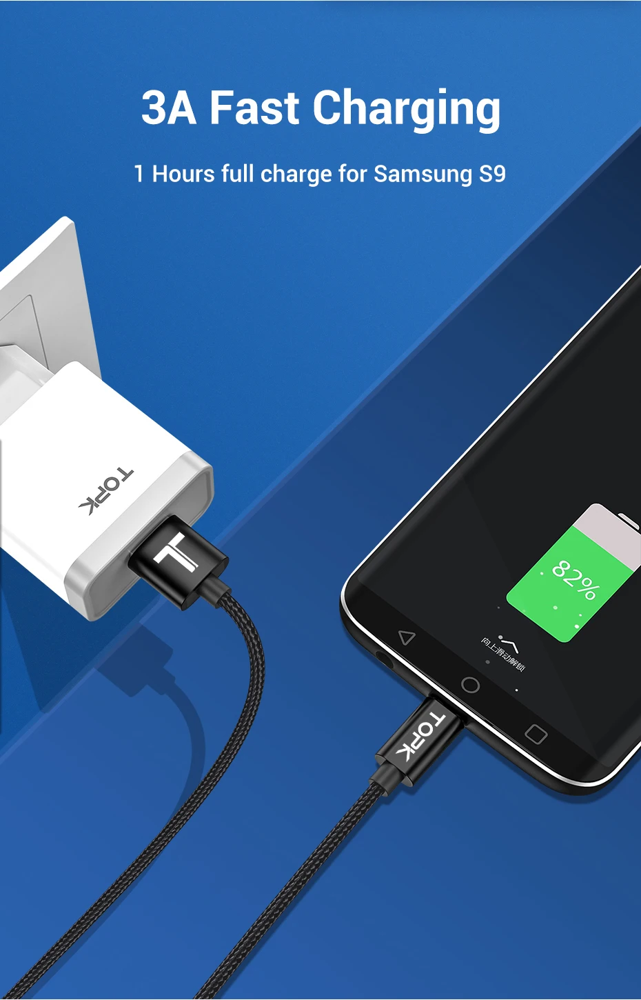 Usb type C кабель USB C 3A кабель передачи данных для быстрой зарядки для samsung Galaxy S10 S9 huawei Xiaomi Мобильный телефон зарядное устройство кабель