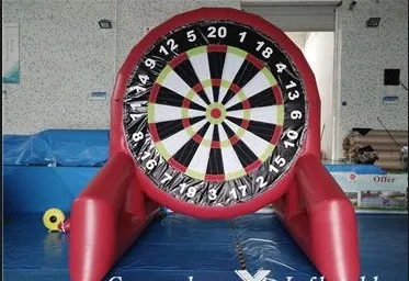 HI Bouncia New Design 2 Sides Inflatable Foot Darts for Sale Air Sealed Dart Game with factory price | Игрушки и хобби