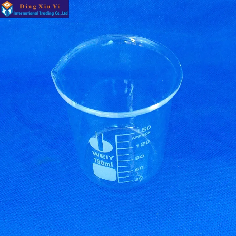 1 шт 150 мл лабораторный стеклянный стакан мерный стакан|glass types|glass manufactoryglass bowls for