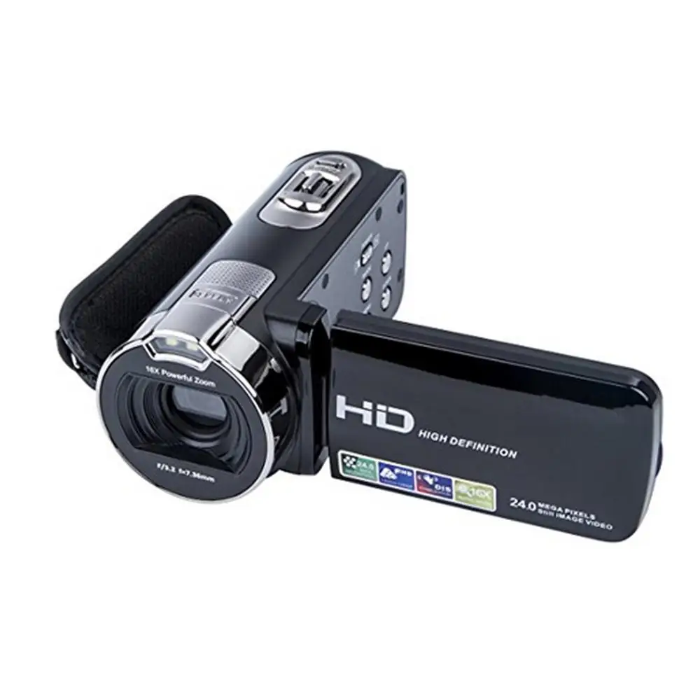 JRGK 312P Цифровая камера 24MP HD 1080P 2 7 &quotрекордер камеры ЖК-экран видеокамеры 16x мощный