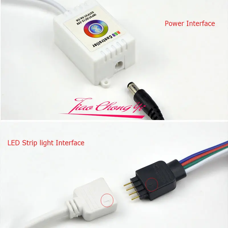 DC12V-24V Bluetooth светодиодный RGB контроллер музыка/звук приложение управления