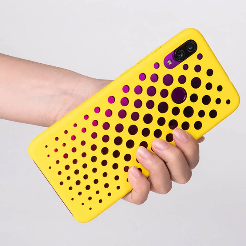 Оригинальный чехол для Xiaomi redmi note7 официальный противоударный из поликарбоната