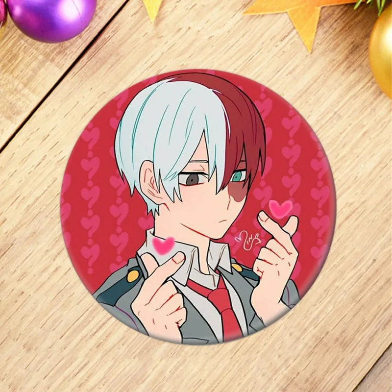 1 шт. аниме мой герой Академия значок косплея мультфильм брошь коллекция булавок