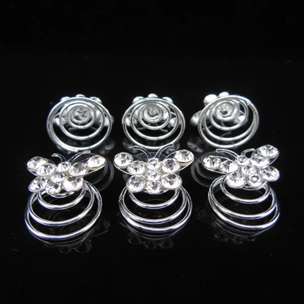 Новинка 2015 модные свадебные шпильки для волос в виде бабочки 120 шт. | Украшения и