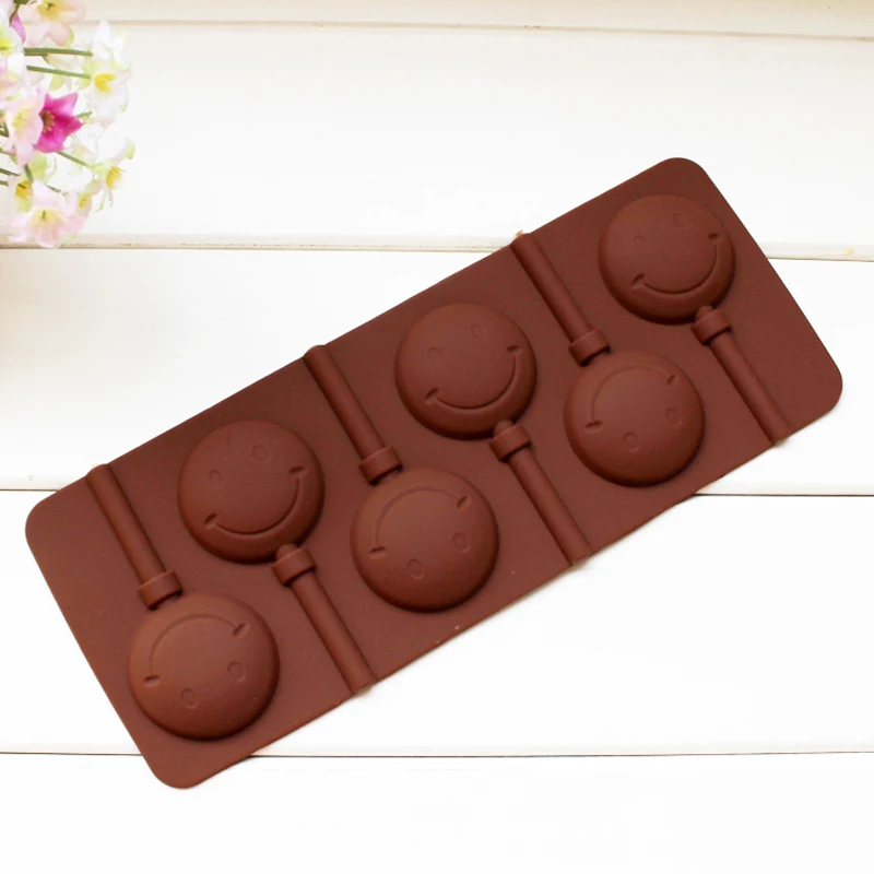 Силиконовая 3D форма для шоколада поднос в виде палочки|lollypop mold|chocolate silicone moldbaking mold