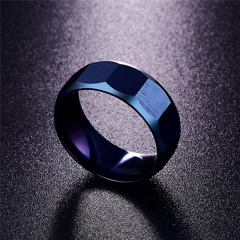 Мужское кольцо с футбольными узорами Anello Uomo байкерское из нержавеющей стали