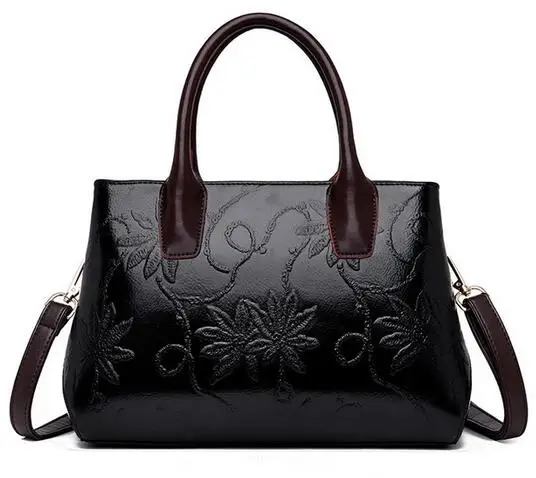 Женская сумка тоут из крокодиловой кожи однотонная|Сумки с ручками| |