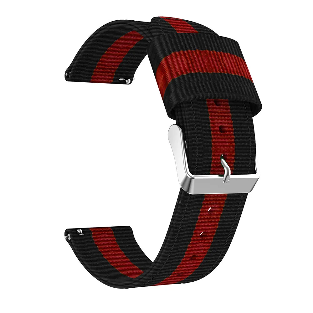 Нейлоновый ремешок для часов Huami Amazfit Bip BIT PACE Lite Youth 20 мм Samsung Galaxy 42 браслет|Ремешки
