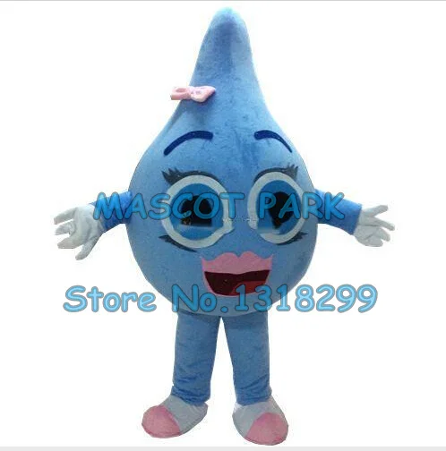 

water drop mascot costume blue water drip custom adult size cartoon character cosply carnival costume 3392