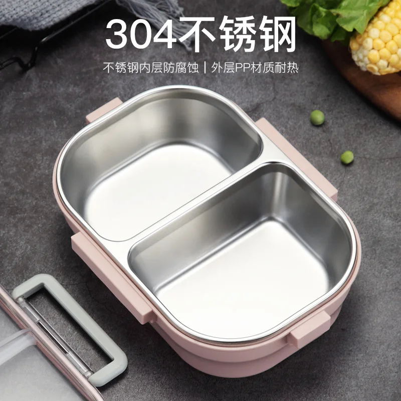 Японский контейнер для еды из нержавеющей стали 304 удобный без запаха