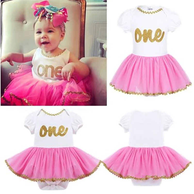 1 предмет милая Одежда для маленьких девочек одежда торта на день рождения Нижняя