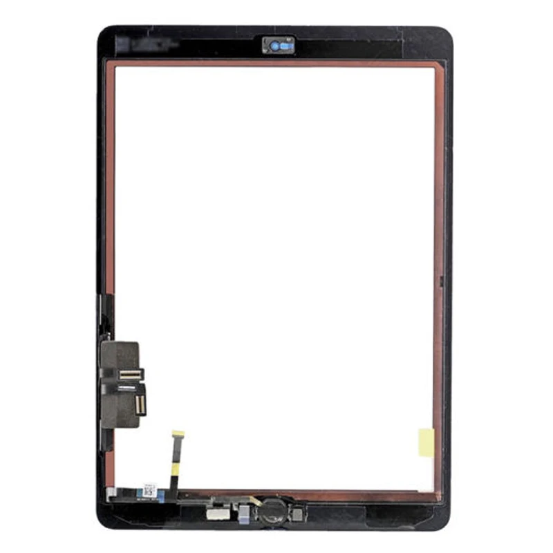 Для Ipad 5 Gen A1822 A1823 нажмите экран дигитайзер стекло кнопка домой черный + инструмент