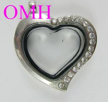 Ожерелье OMH из тибетского серебра с подвеской в виде сердца 18 карат |